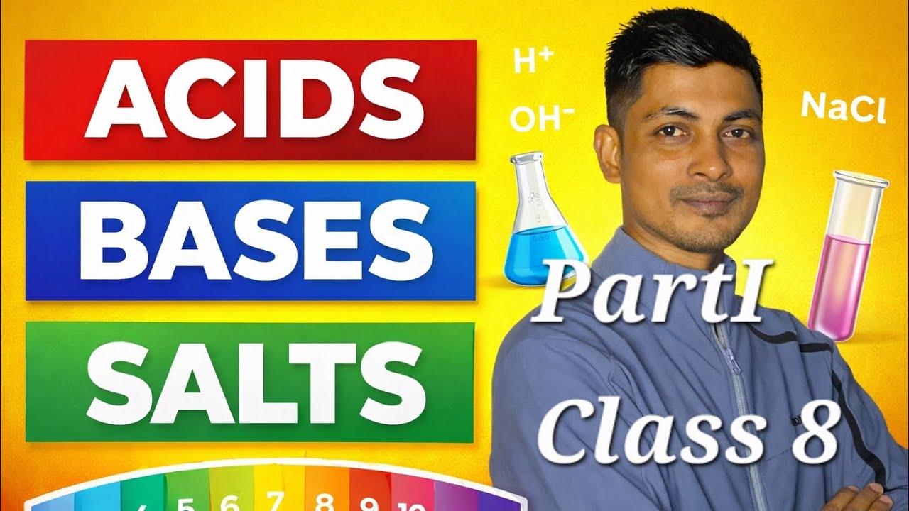 Class 8 Acids bases and salts/chemistry Naresh Sir #chemistry #bkvmbrt #Naresh Sir #reyance7 