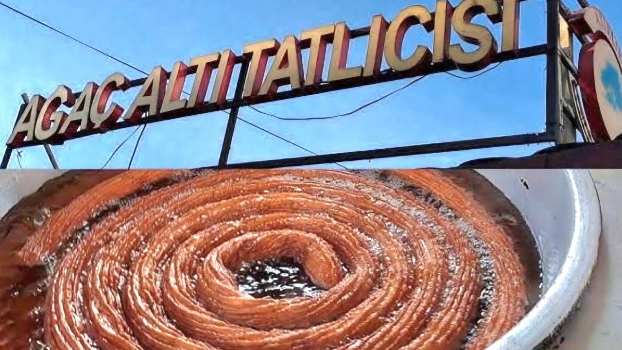 AĞAÇ ALTI TATLICISI #keşfet #tatlı #adanalezzetleri #viralvideo