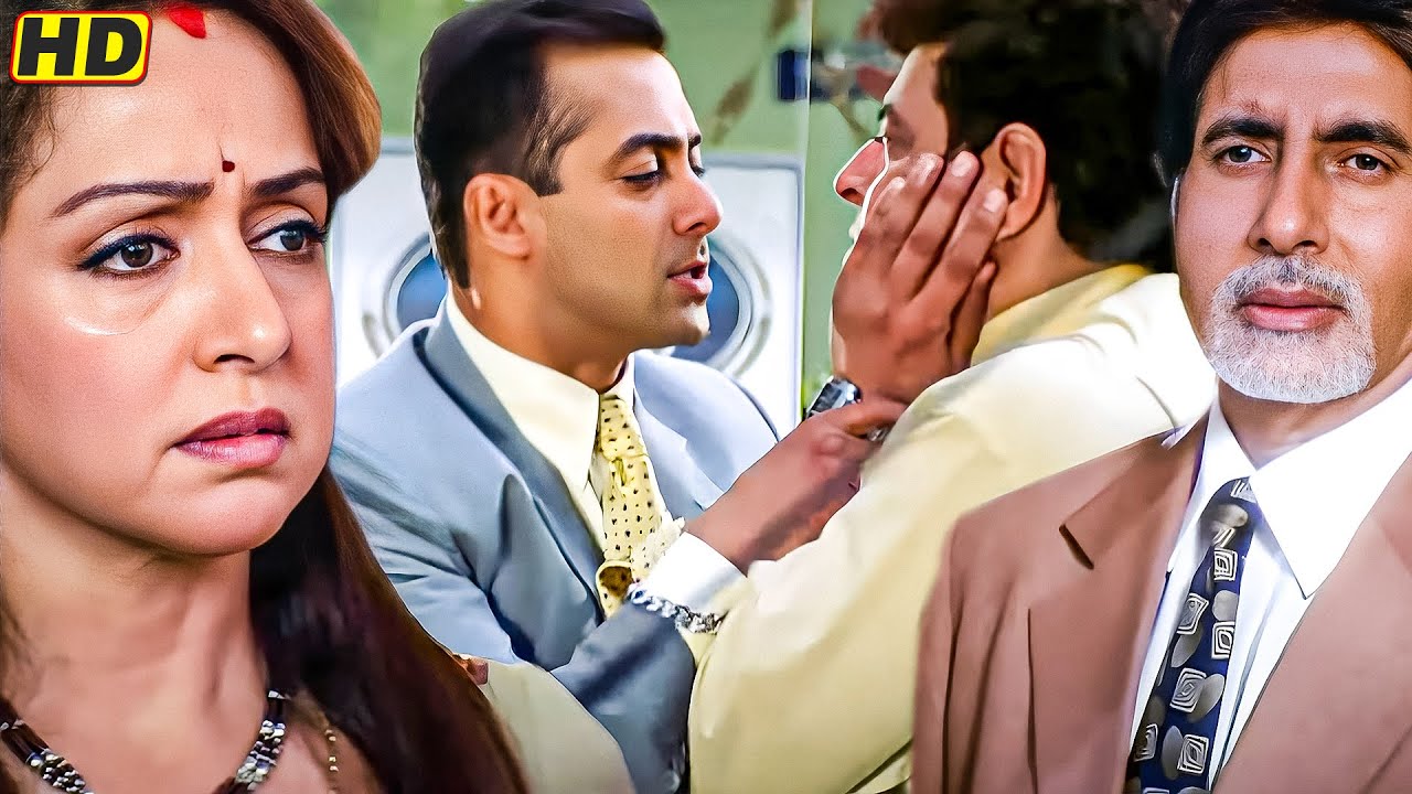 मेरा ये थप्पड तुझे जिदगी भर याद रहेगा..तूने मेरे बाबूजी पे हाथ कैसे उठाया बता | Climax Scene Baghban