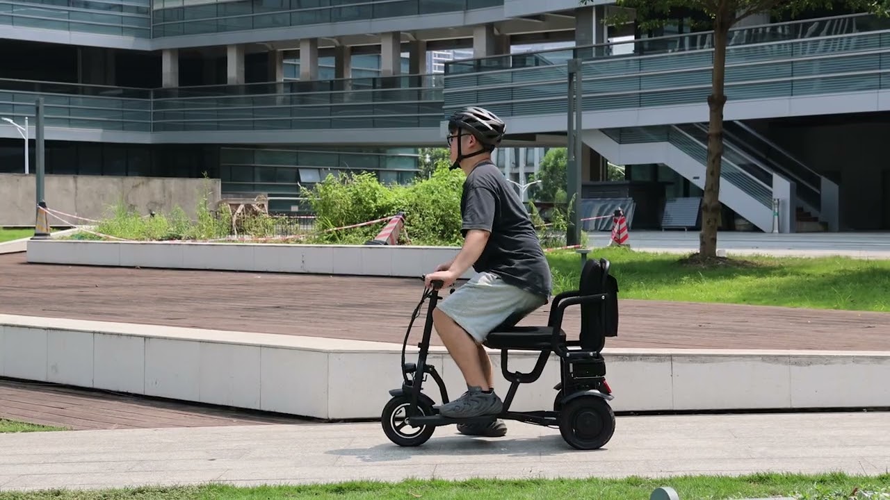 TopMate ES10 3 Wheel Electric Scooter Lightweight Folding Powered Mobility Scooter