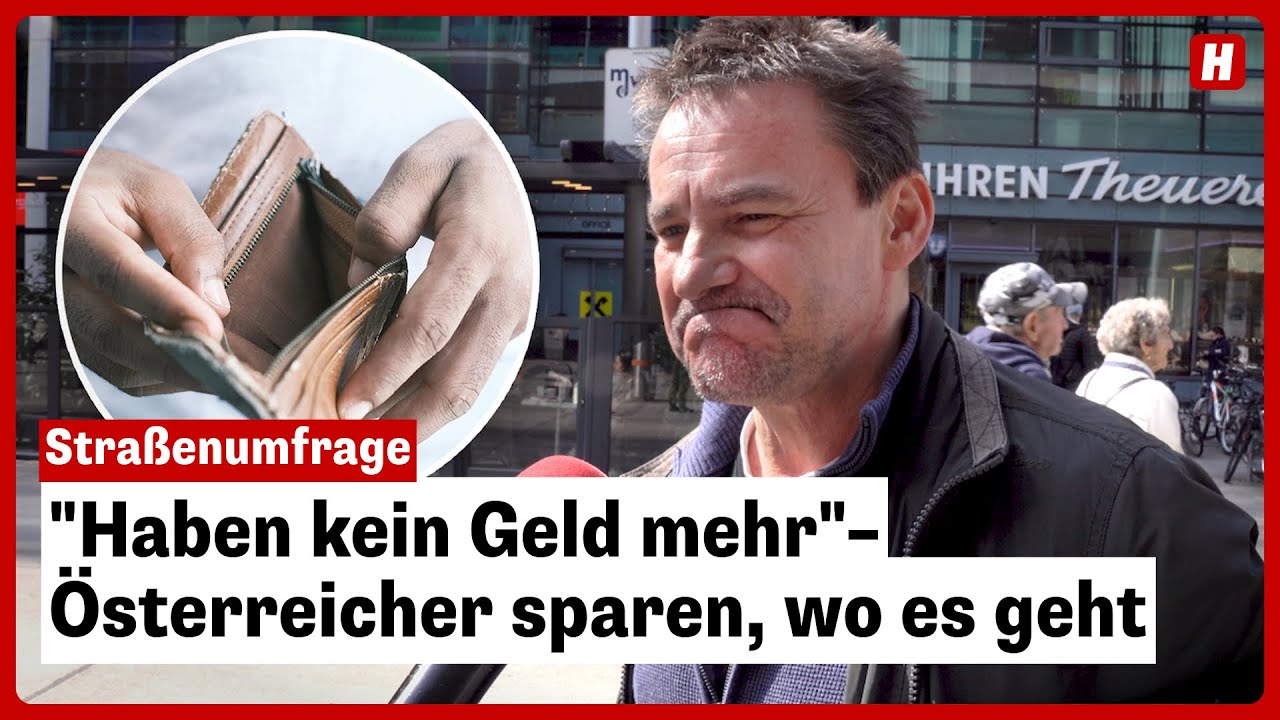 "Haben kein Geld mehr" – Wo die Österreicher sparen
