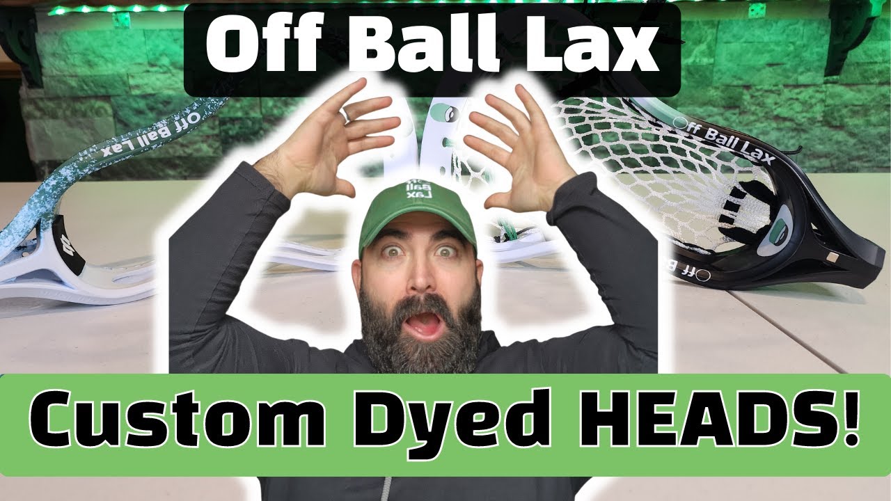 How to order Custom Dyed Lacrosse Head - Learn from my experience!