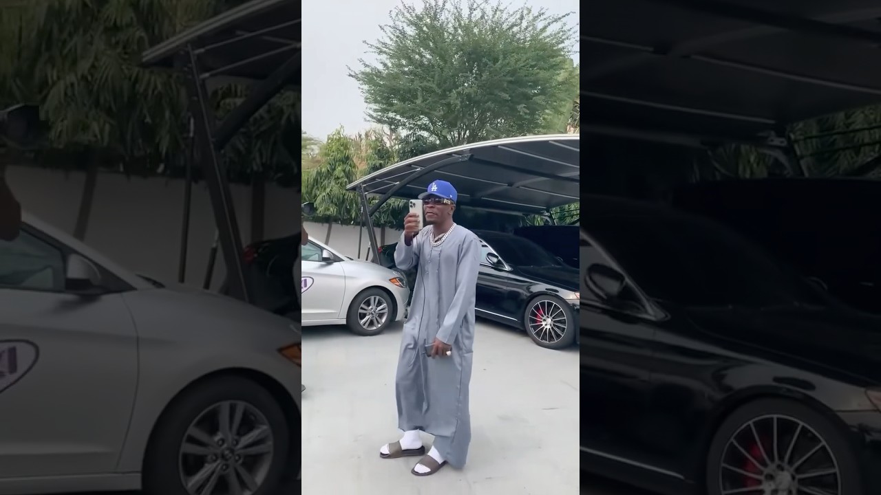 Shatta Wale’s Rolls Royce Finally touch Down in His Mansion