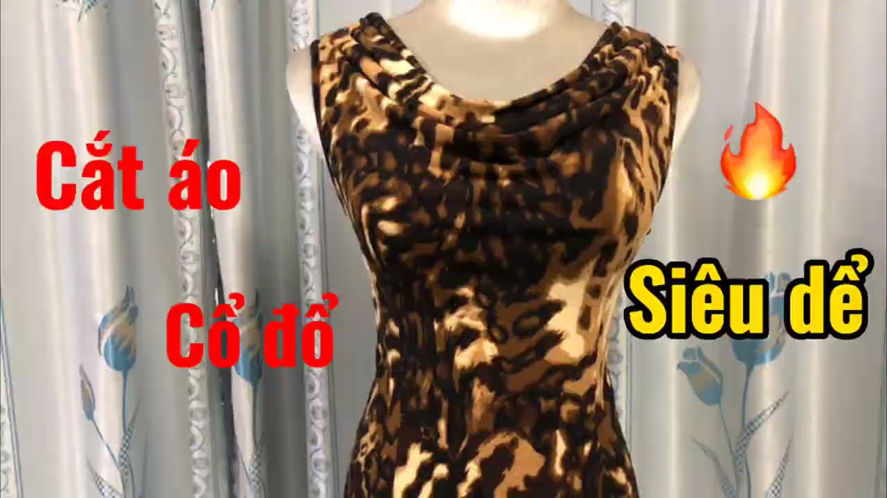 B21: cách cắt áo cổ đổ đơn giản How to cut a simple turtleneck “tiệm may minh ngọc “🌺🌺🌺
