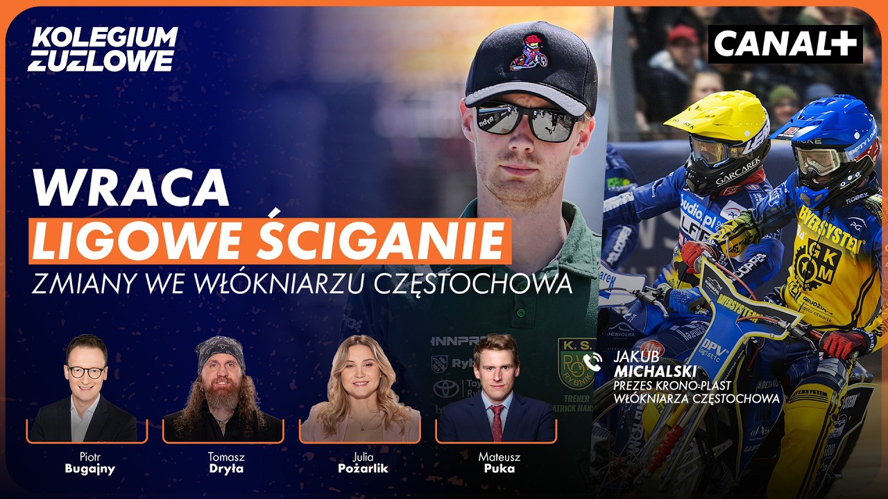 POWR&Oacute;T PGE EKSTRALIGI! PATRICK HANSEN W CZĘSTOCHOWIE! | KOLEGIUM ŻUŻLOWE