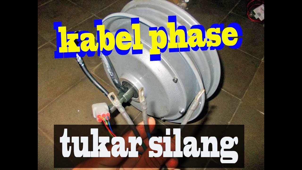 ACAK KABEL PHASE motor BLDC eksperimen apa hasilnya?