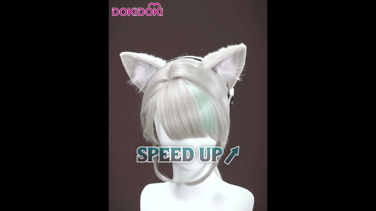 DokiDoki Game Genshin Impact Cosplay Lynette Ear Fontaine