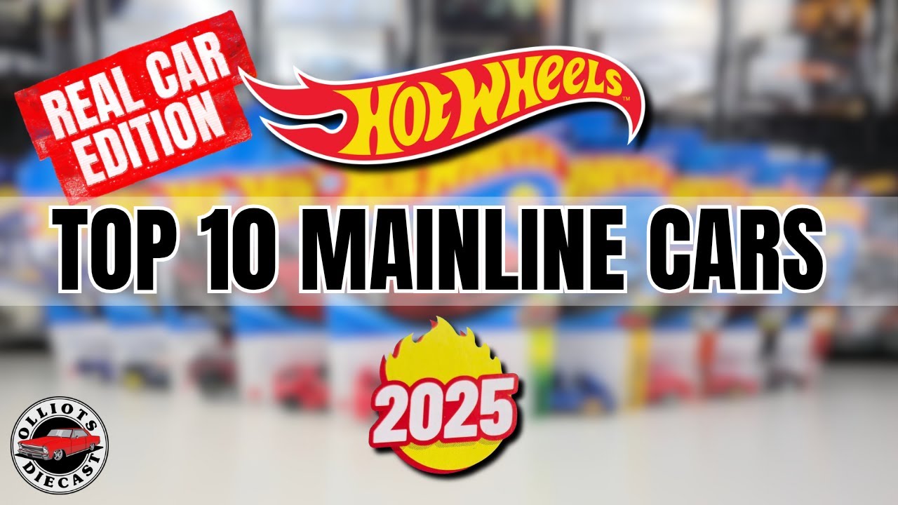 10 лучших машин Hot Wheels 2025 года, за которыми стоит поохотиться! Мои любимые литые модели Oll...