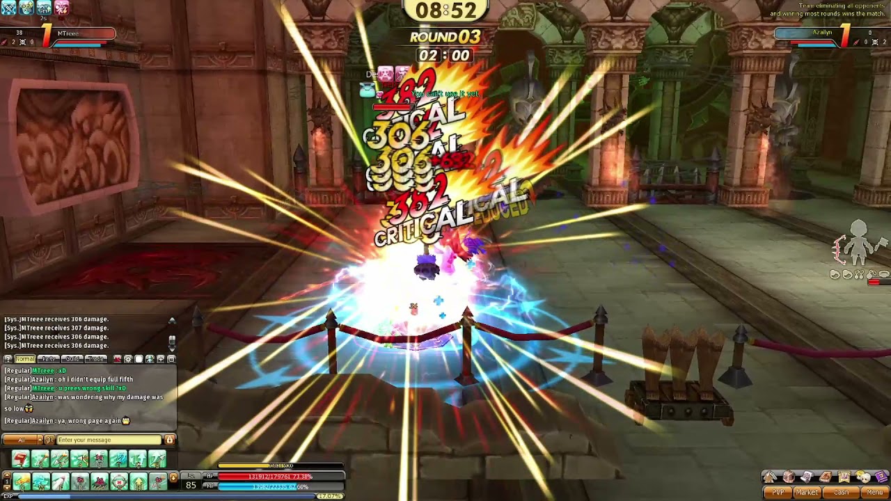 Dragon Saga/Dragonica PvP - Sentinel (Azailyn) vs Sentinel (MTree)