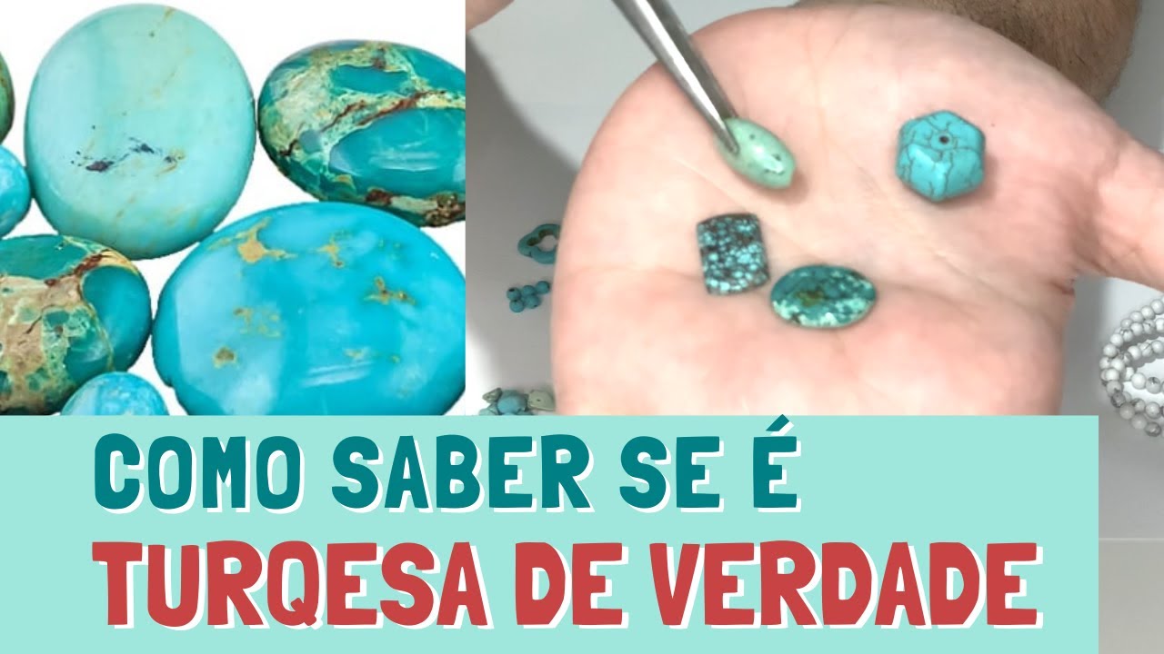Como identificar turquesa de verdade