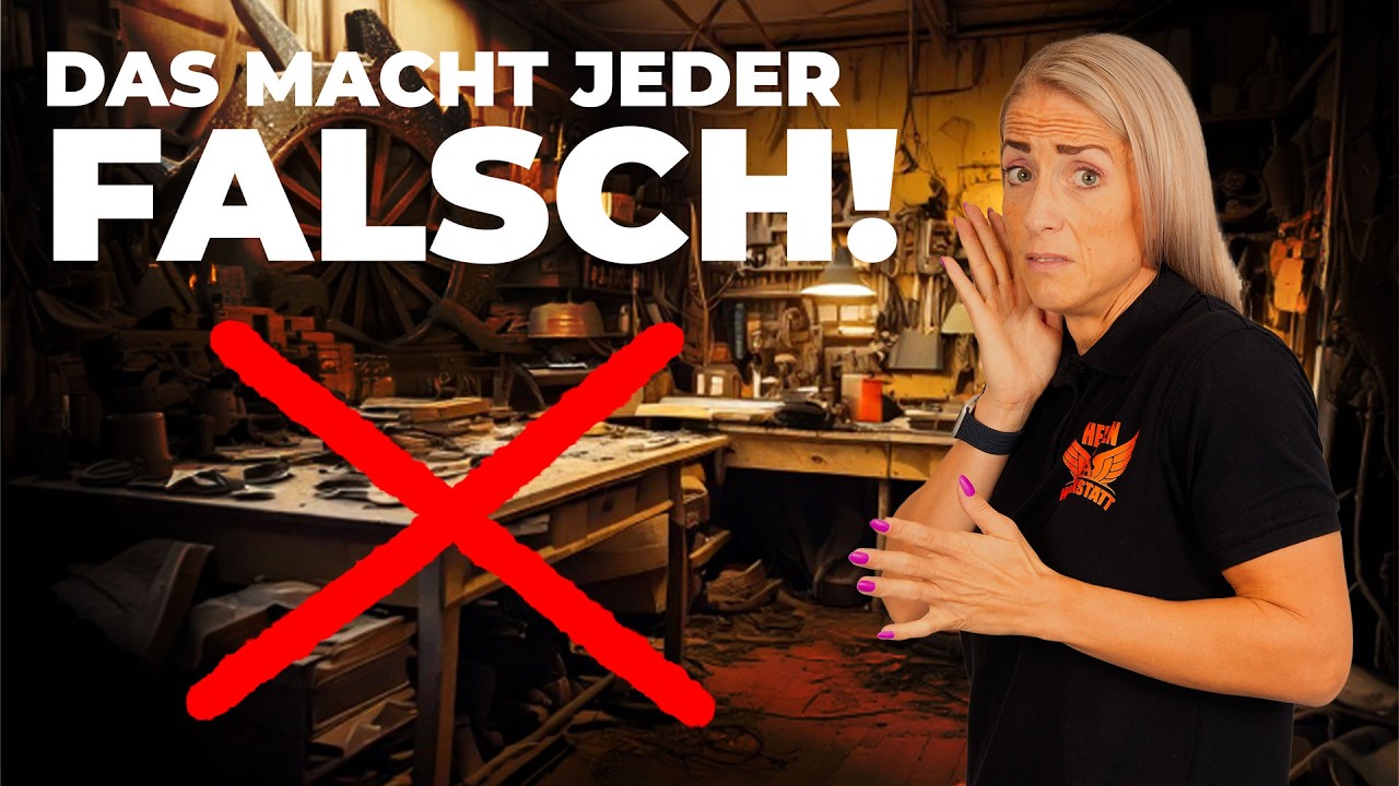 Vermeide diese 5 Fehler in deiner Werkstatt! 99% machen mindestens einen davon