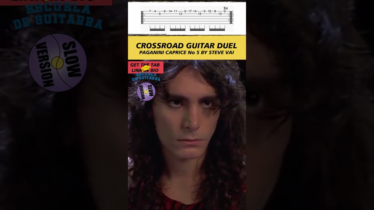 CROSSROAD GUITAR DUEL Paganini Caprice No5 By Steve Vai