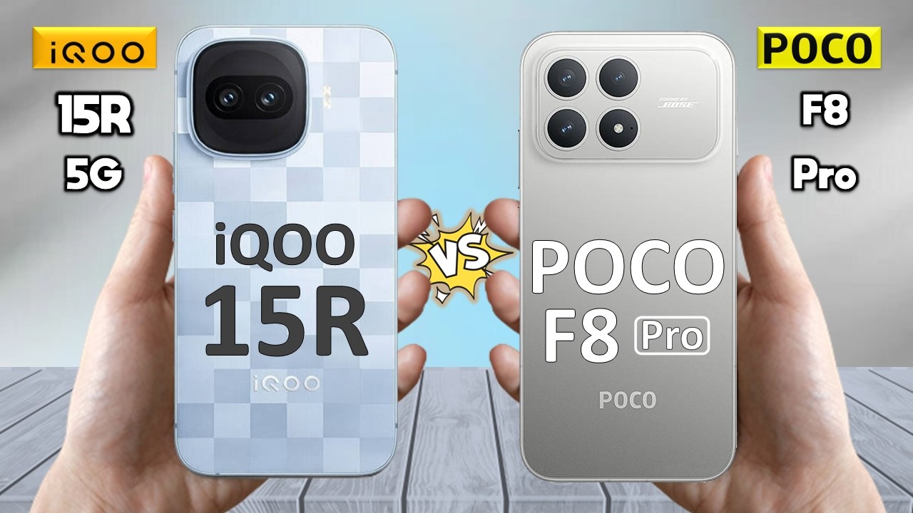 iQOO 15R Vs Poco F8 Pro - Full Comparison 🔥 Which is BEST for You?