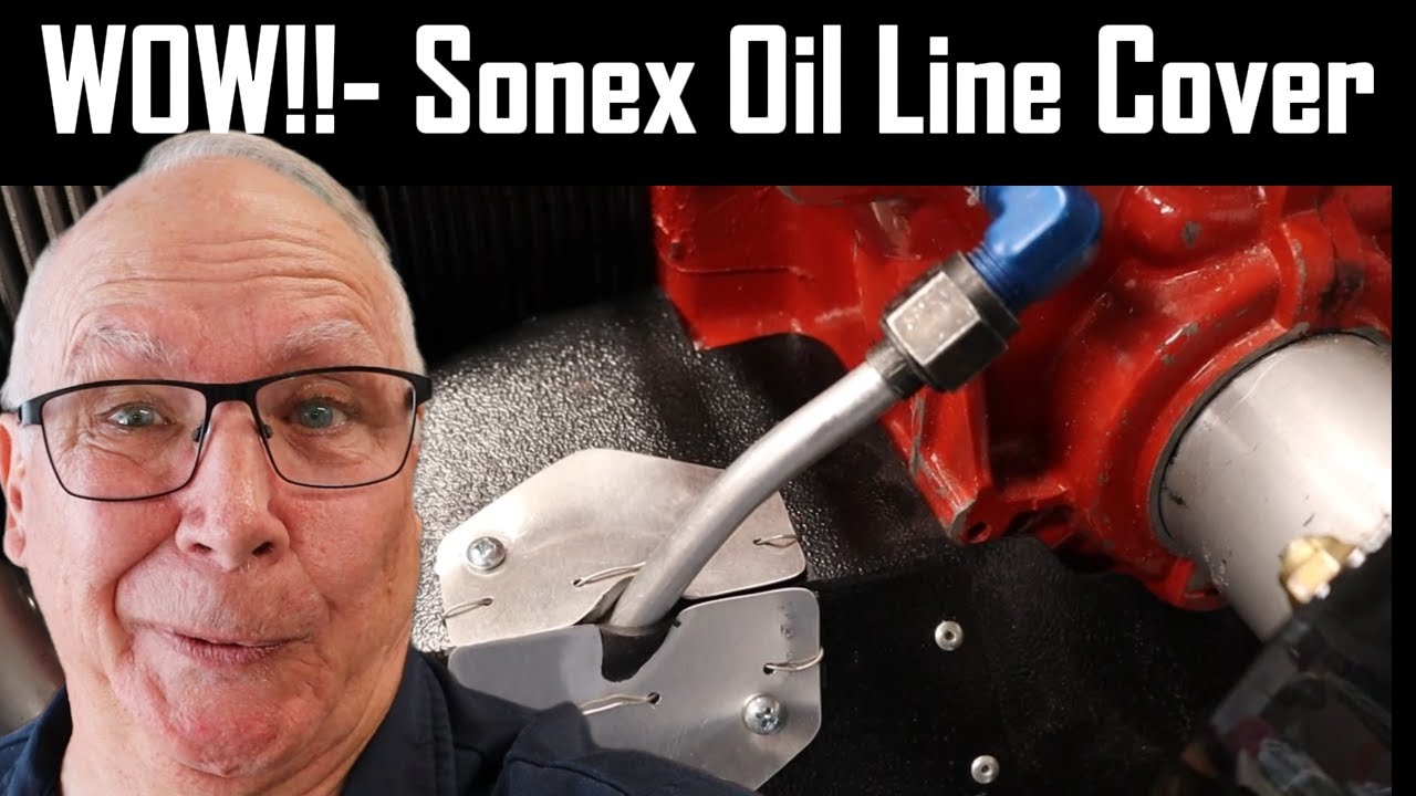 SONEX AeroVee Turbo- Oil Line Cover for Cooling Baffling