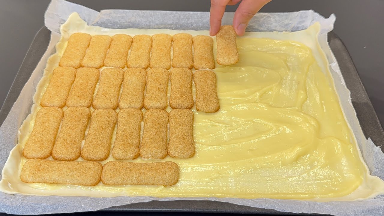 Десерт за 5 МИНУТ! Вы будете поражены! Очень вкусно 😋 и исчезает в мгновение ока!!🤩