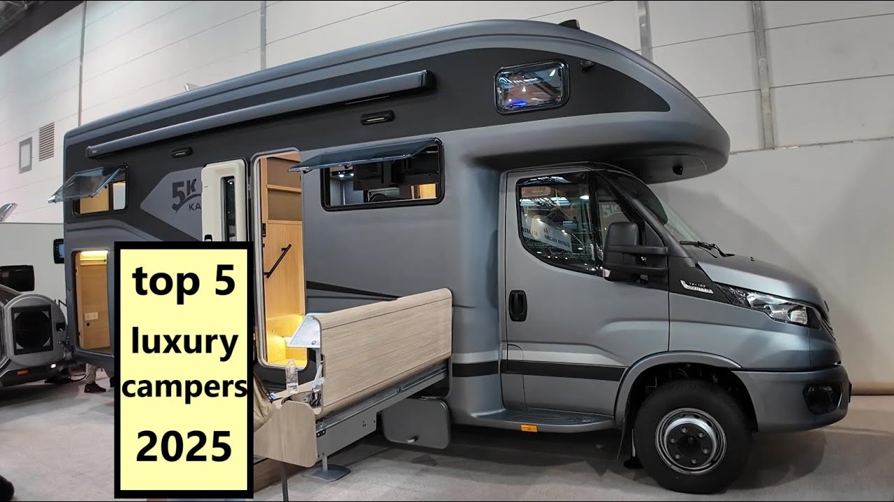 Top 5 luxury campers for 2025