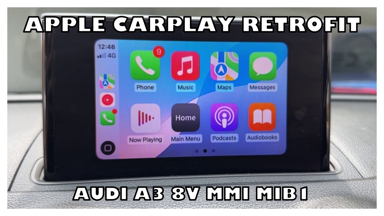 Audi A3 8V Apple Carplay/Android Auto box retrofit