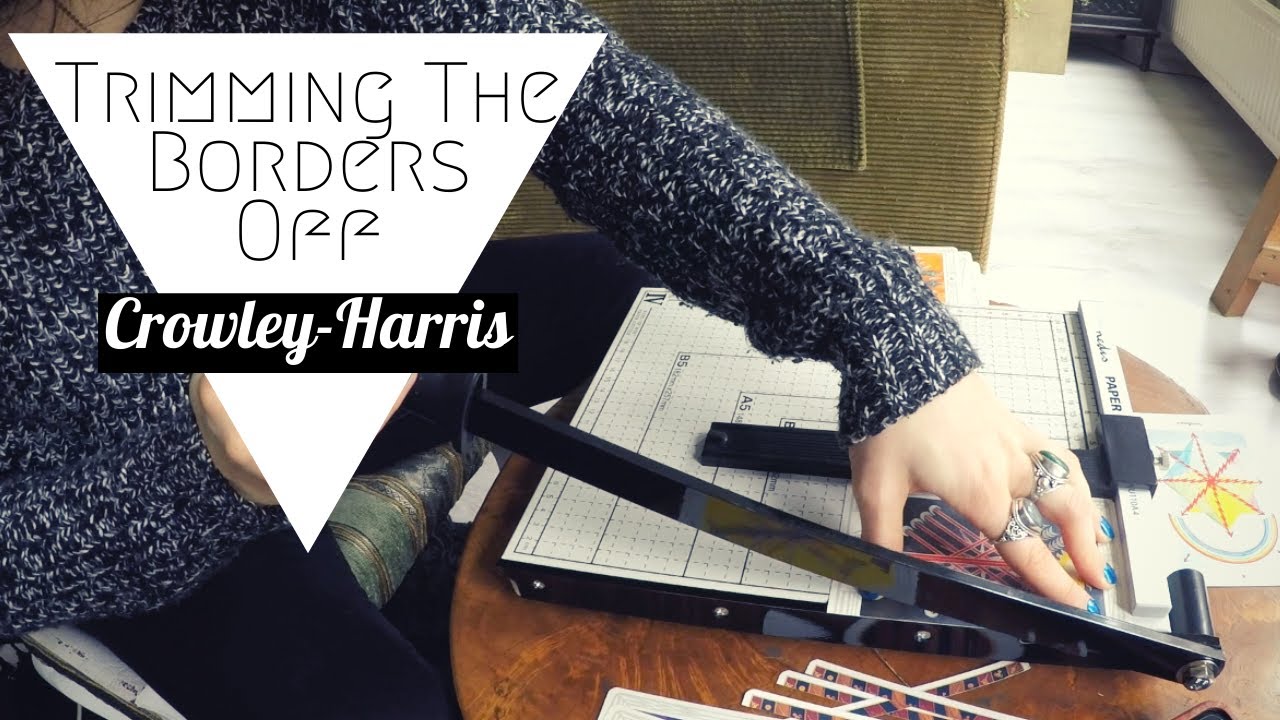 How to Trim a Tarot deck | Choosing a Thoth