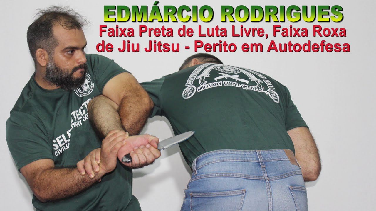 Luta Livre & BJJ - Self Defense For Streets. Vol. 01 /By Edm&aacute;rcio Rodrigues