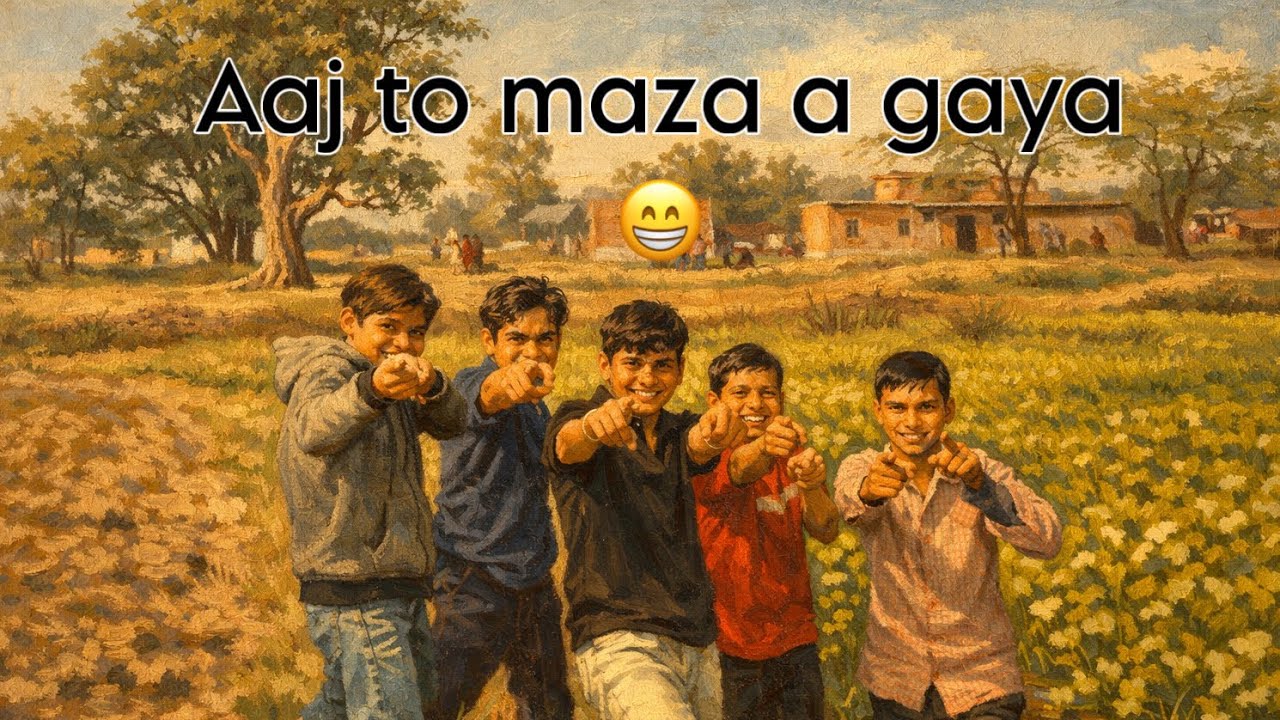 Aaj to maza a gaya 😁😍