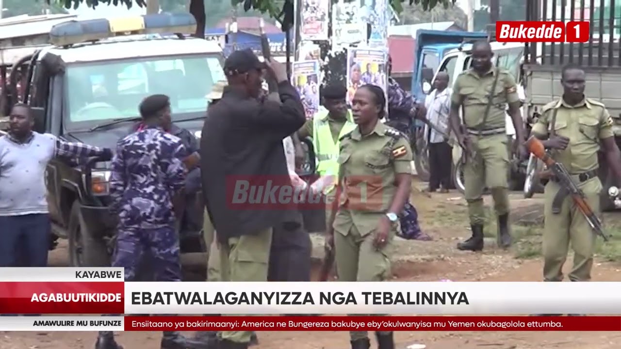 Agabuutikidde POLIISI EKUTTE 8 E KAYABWE KU BYEKUUSA KU TTEMU