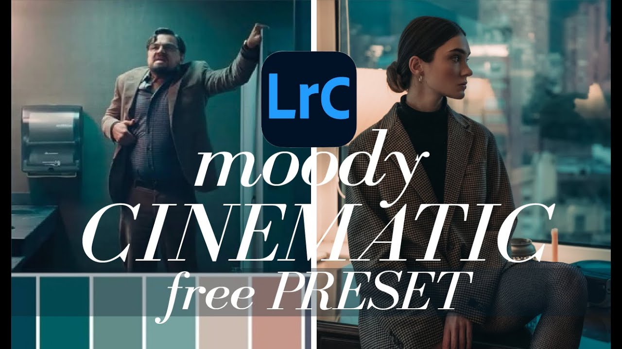 How to get the CINEMATIC color grading  in Lightroom 🎬📷 + FREE PRESET DNG - TUTORIAL - DON´T LOOK UP