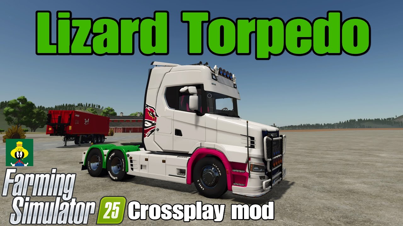 Мод кроссплатформенной игры Lizard Torpedo / FS25