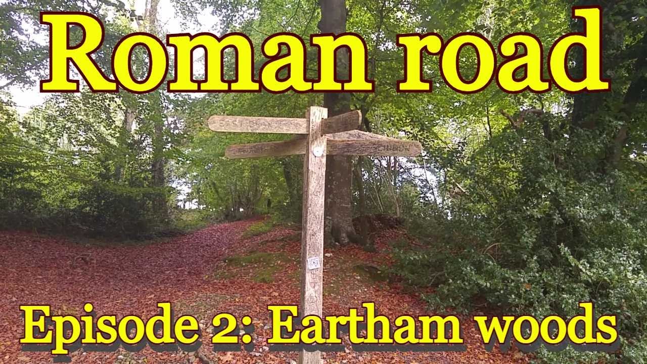 Exploring the ruins of the roman road from Bignor to Chichester -Episode 2