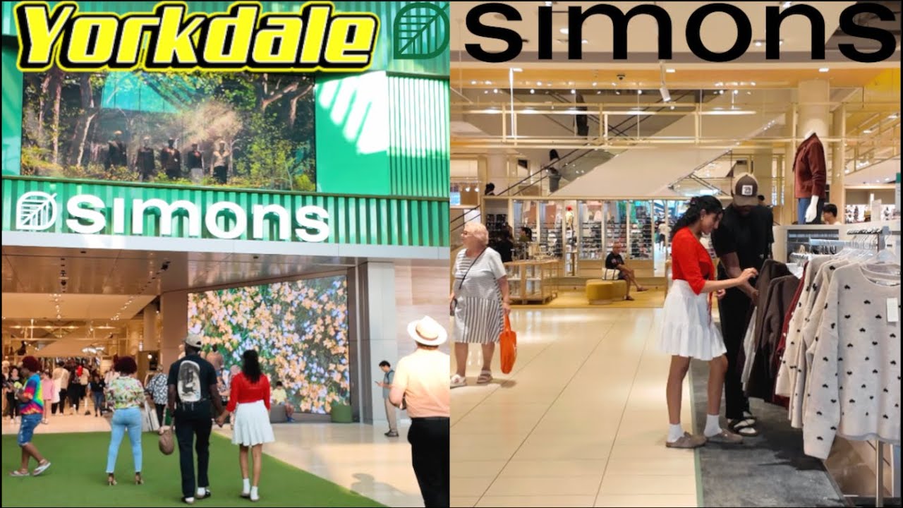 Are Department Stores Obsolete? A Walk Through Toronto's 1st Simons Store At Yorkdale On Opening Day