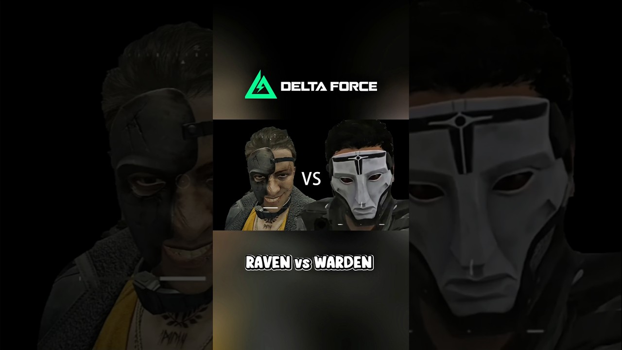 RAVEN vs WARDEN 💀 | Delta Force Prison Map | #deltaforce #deltaforcegame #s6