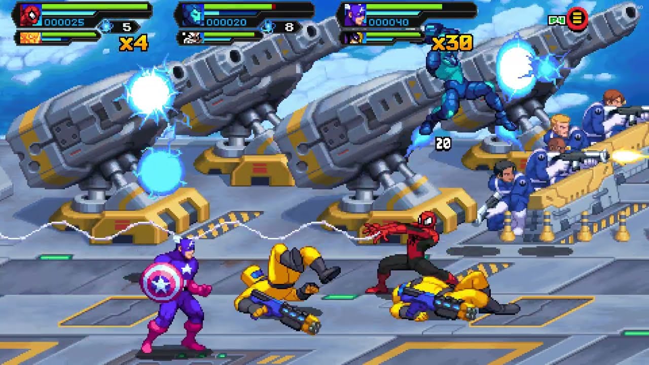 First few Stages of Marvel Cosmic Invasion Multiplayer