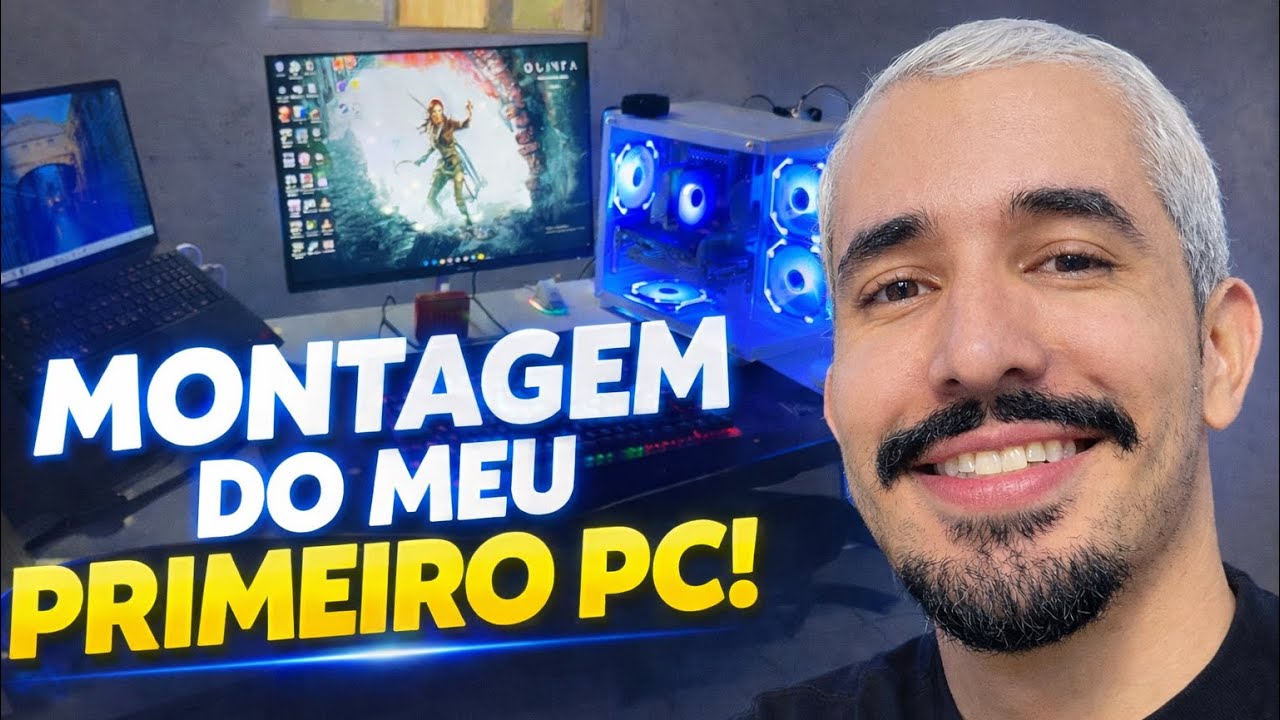 FINALMENTE MONTEI MEU PRIMEIRO PC! XEON + RX580