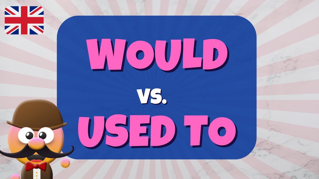WOULD VS. USED TO - INGLÉS PARA NIÑOS CON MR.PEA - ENGLISH FOR KIDS