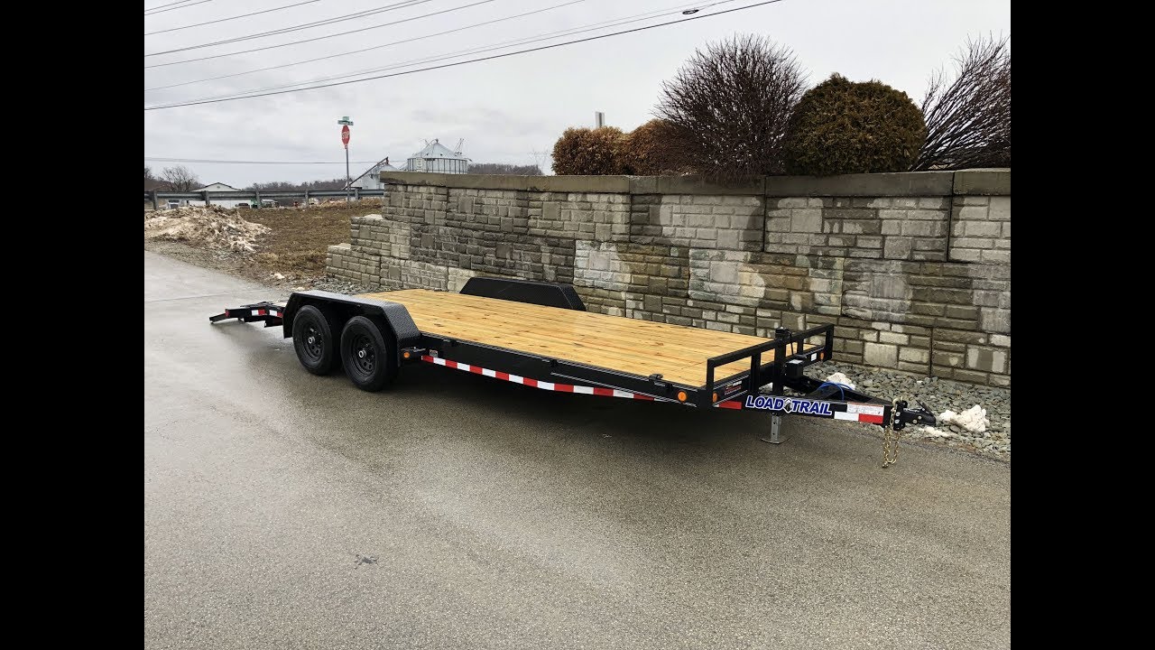 Load Trail 7x20' Car Hauler Trailer 9990# GVW CH8320052