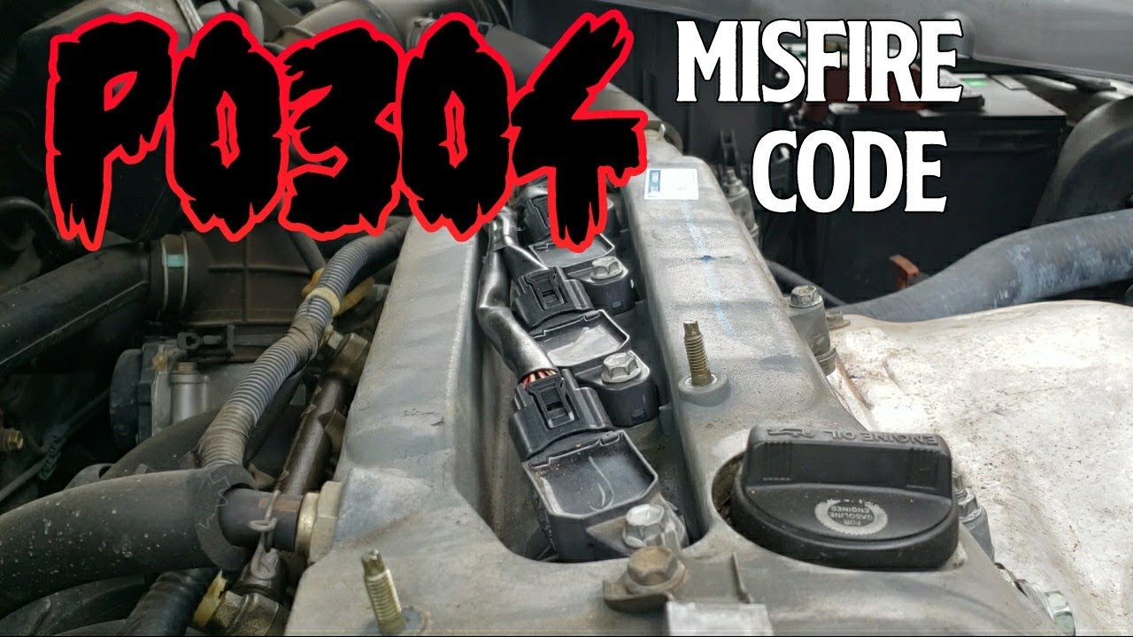 P0304 Cylinder #4 misfire code fix