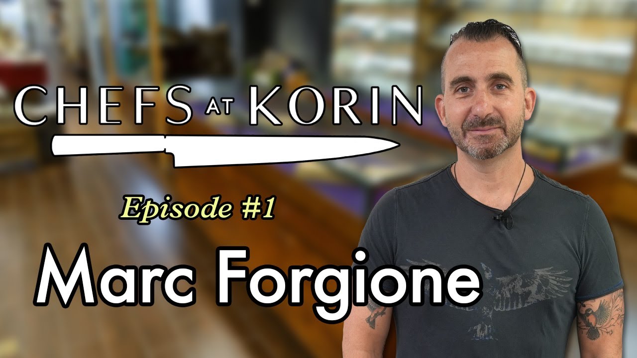 Marc Forgione Talks Iron Chef Battles | Chefs At Korin #1