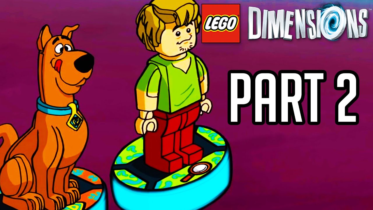 LEGO Dimensions Scooby Doo Gameplay Part 2 - Level + Team Pack Walkthrough!! (PS4/XB1 1080p HD)
