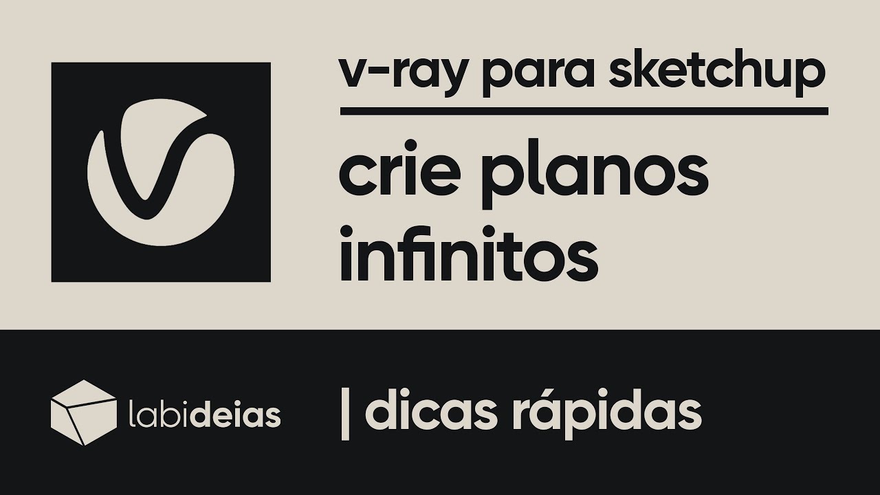 v-ray | como criar um plano infinito