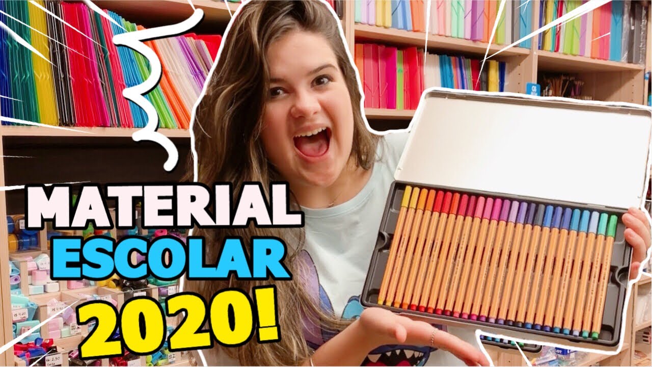 COMPRANDO MEU MATERIAL ESCOLAR!