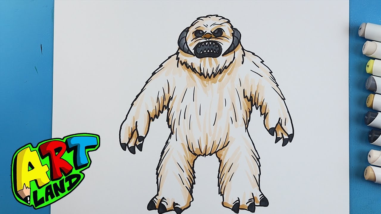 How to Draw a WAMPA