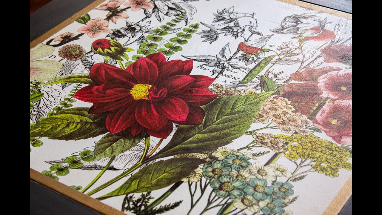 Gorgeous Folding Game Table Makeover