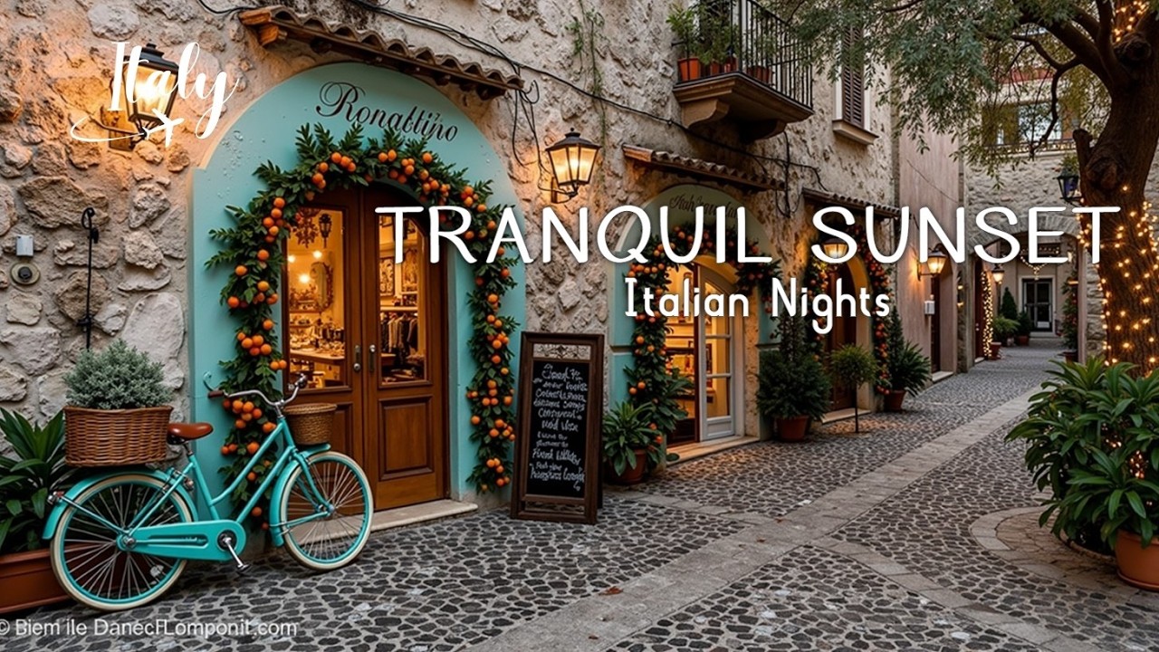 Итальянская Музыка для Спокойных Ночей | Расслабляющий Саундтрек ~ Вечные Итальянские Мелодии