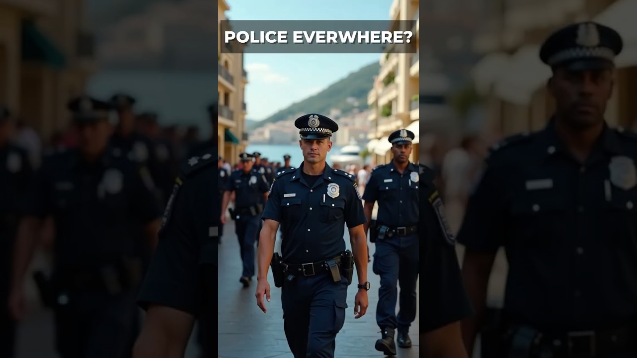 Monaco's Police Ratio Is INSANE!