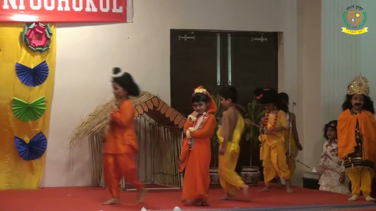 Sandeepni Gurukul : Students Of Kindergarten Narrated The Story Of Ramayana