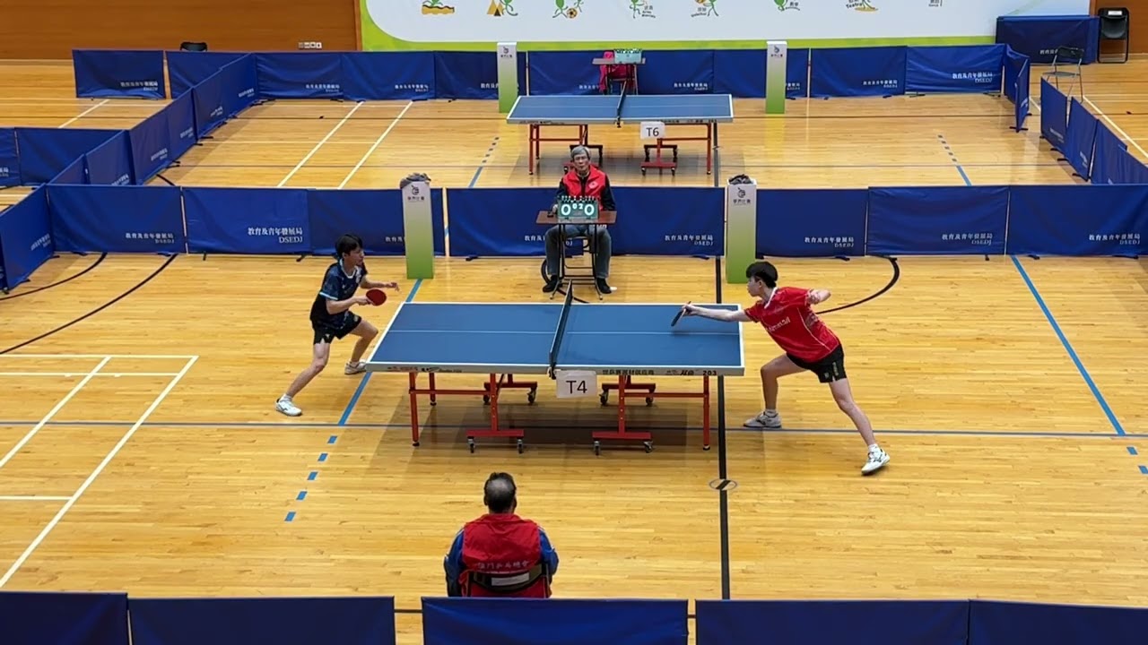 林宗翰 vs 蔣峻軒 (2025/26學年澳門學界男A乒乓球賽決賽) 全場