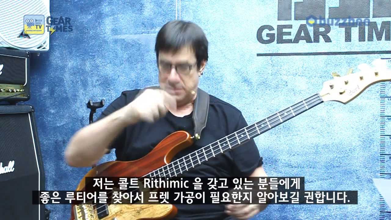 Jeff Berlin 시그네춰 Cort 베이스 Rithimic