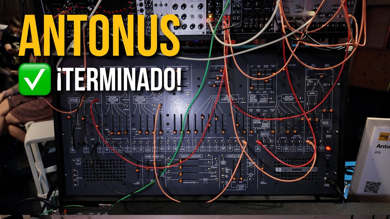 ANTONUS, por fin COMPLETO: la réplica del ARP 2600 cierra el círculo