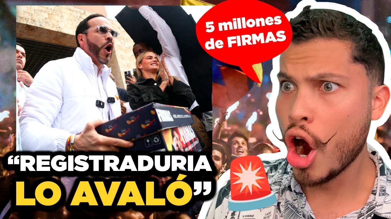 🚨URGENTE: AVALAN las FIRMAS del TIGRE ABELARDO en la REGISTRADURIA
