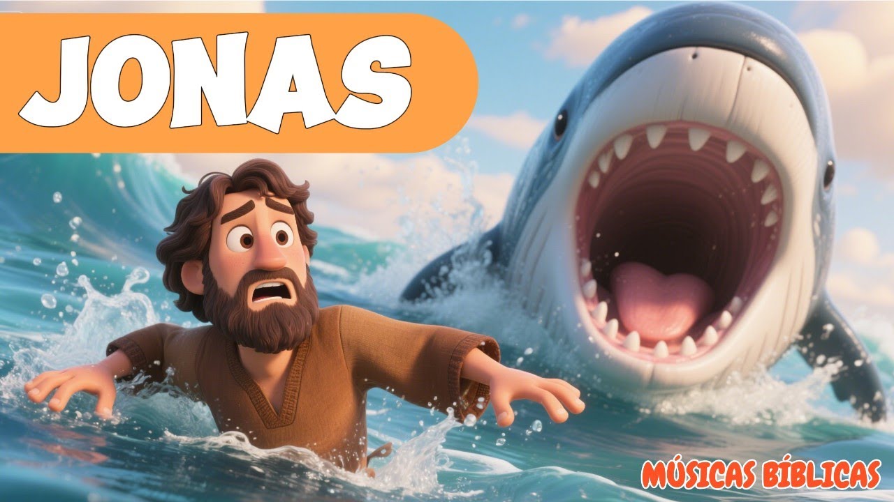 Jonas e a Baleia- Música Infantil Cristã: As Estrelinhas De Jesus ⭐