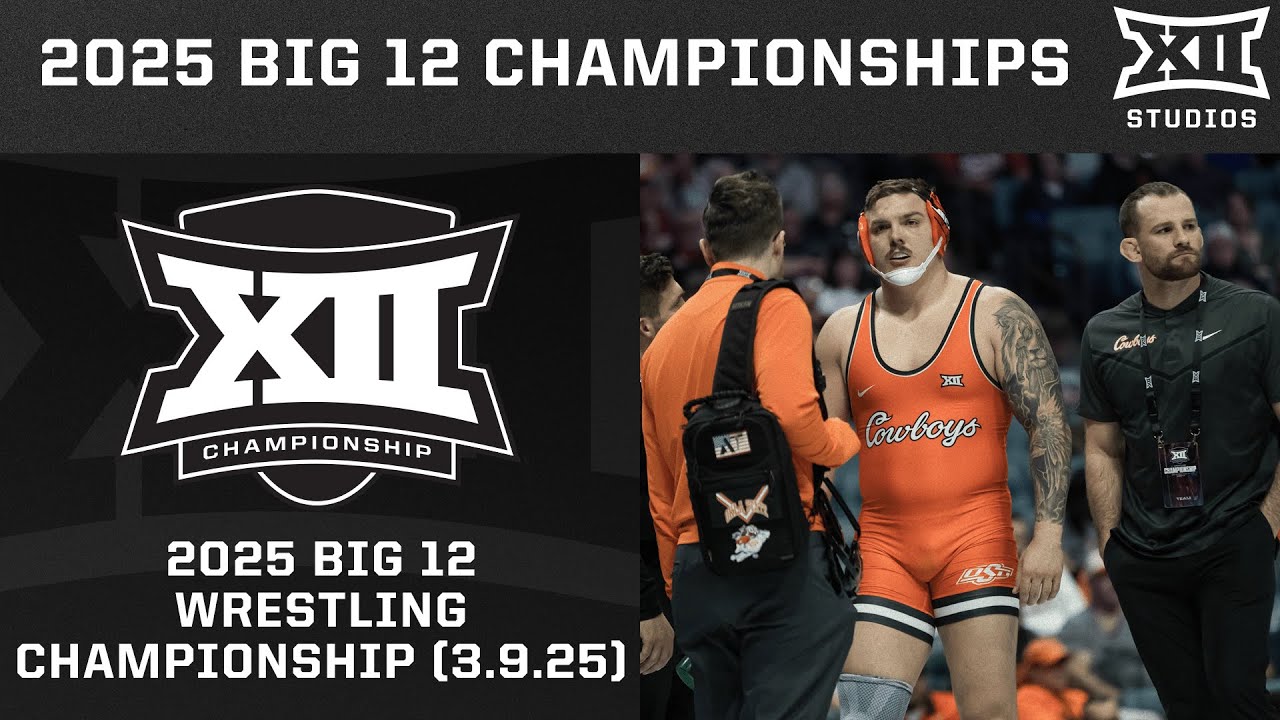 2025 Big 12 Wrestling Championship Finals (3.9.25) | FULL MATCH REPLAY